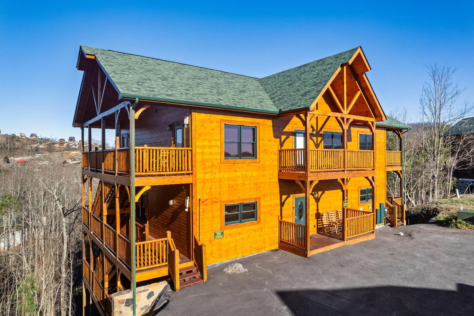 Chalet Full Equipped Cabin With A Pool And Game Room Smokies Views